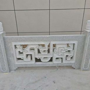 汉中芝麻白河道栏杆 桥栏杆