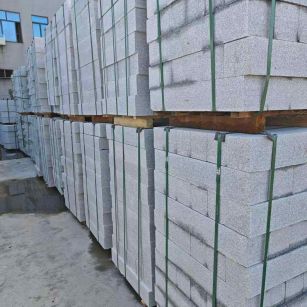 汉中芝麻白路牙石，路侧石