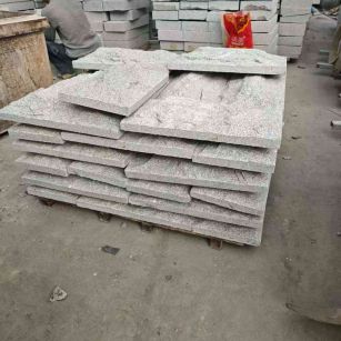 汉中芝麻白蘑菇石，自然面