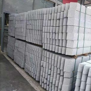 汉中芝麻白树围石 树池