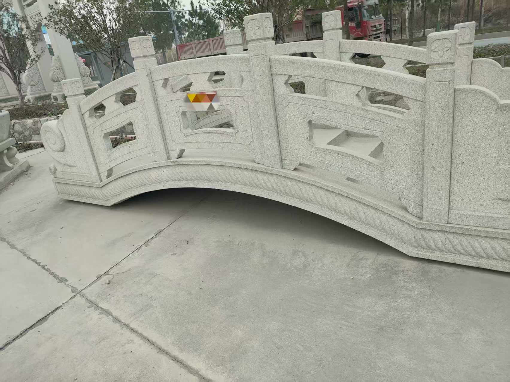 汉中芝麻白拱桥，石桥