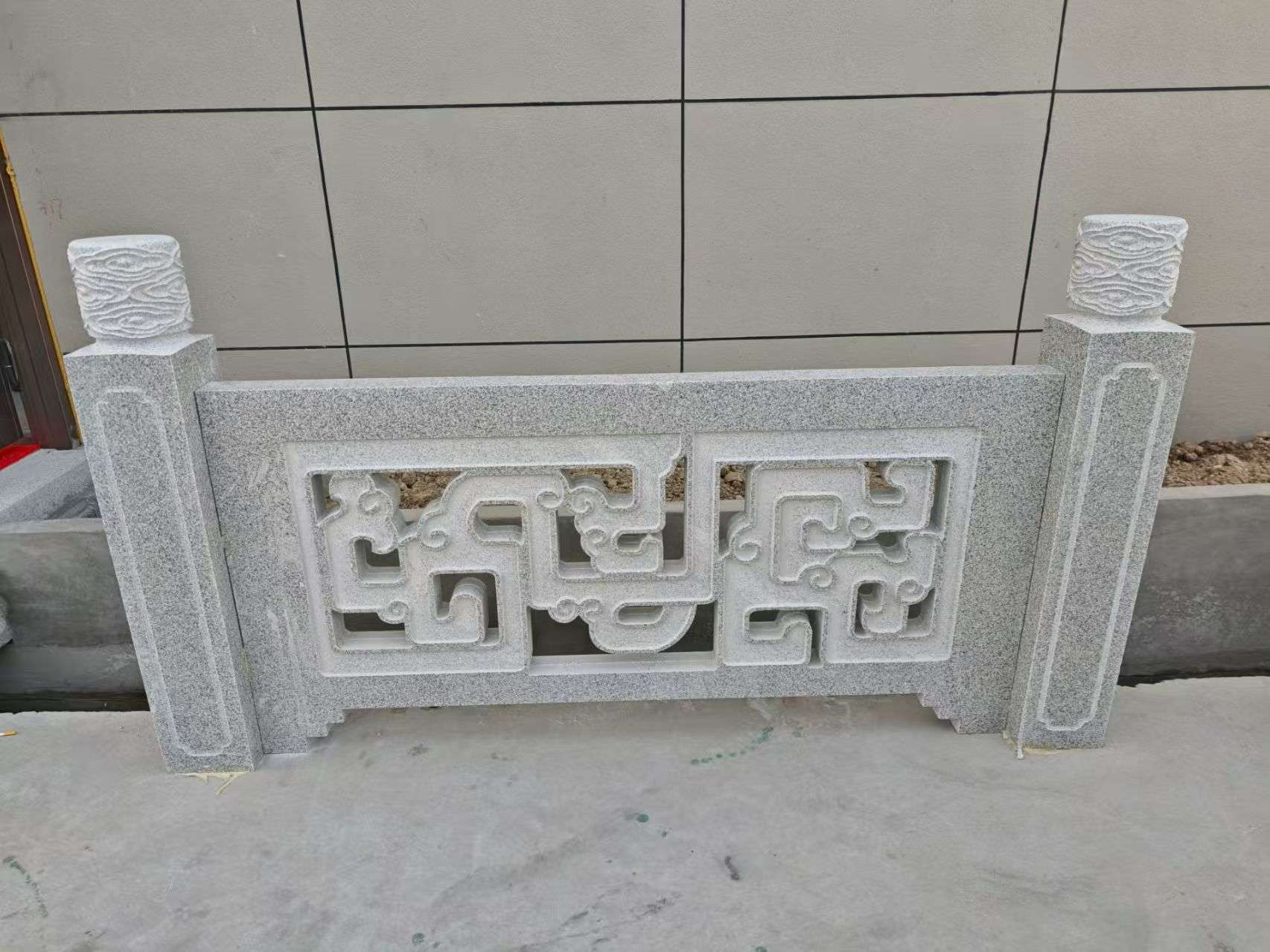 汉中芝麻白河道栏杆 桥栏杆