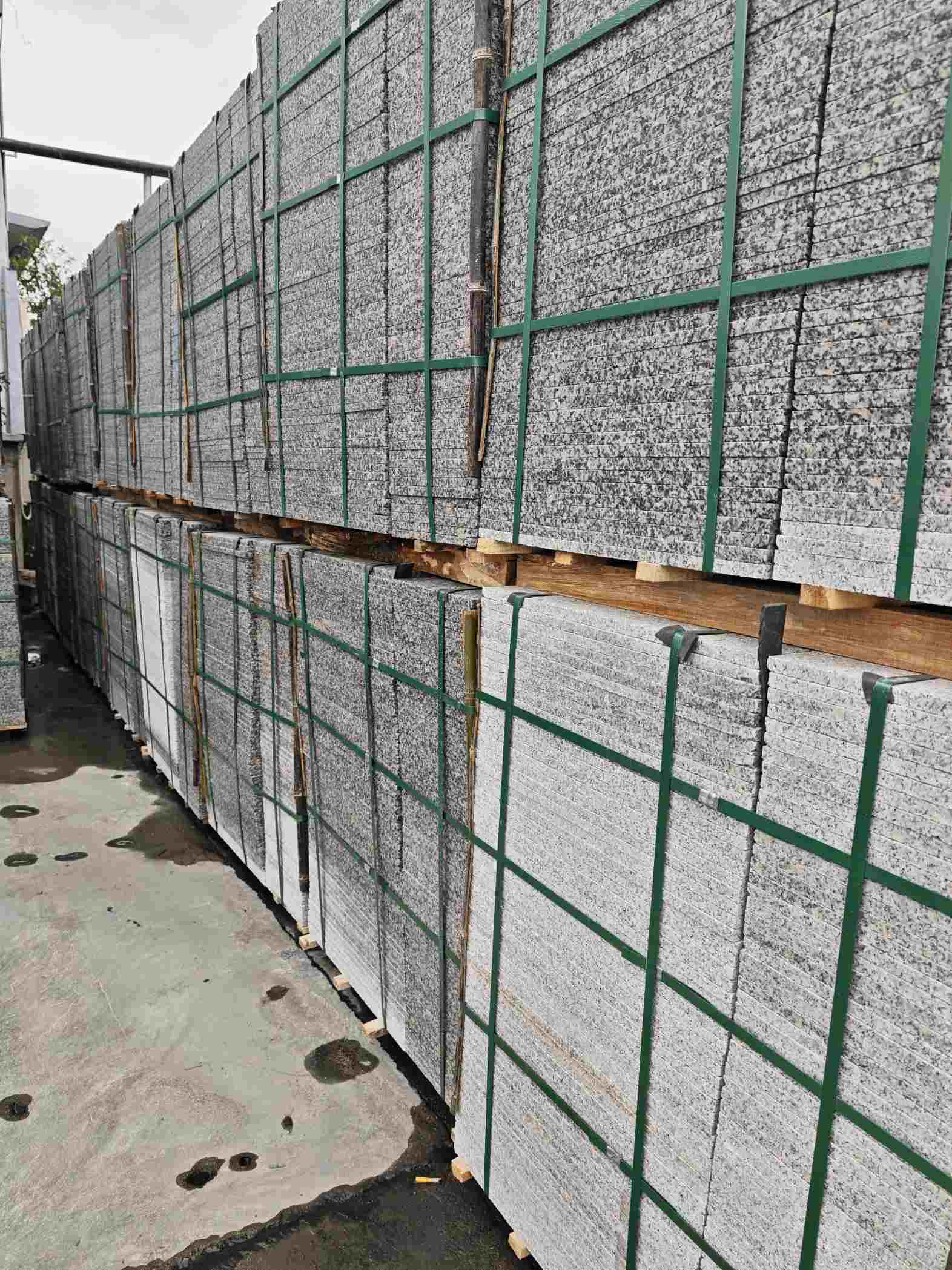 汉中芙蓉白地铺石，石材地铺石